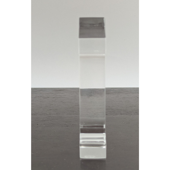 Vintage Baccarat Crystal Number One 1 Paperweight #1 4" Tall - Picture 6 of 10